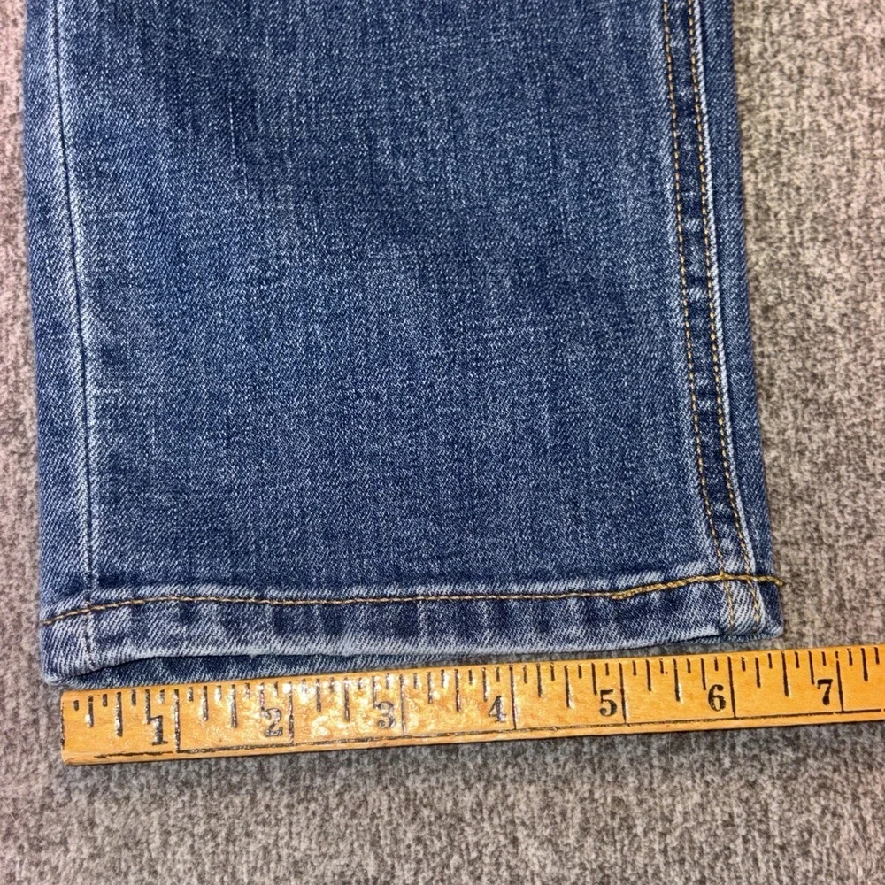 DU/ER Jeans Mens 29x27 Blue Classic Taper Performance Denim Gusset Workwear‎